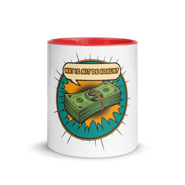 Wat is mit de Kohl'n Tasse mit farbiger Innenseite
