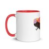 is not a crime Tasse mit farbiger Innenseite