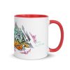 Zecke Tasse mit farbiger Innenseite