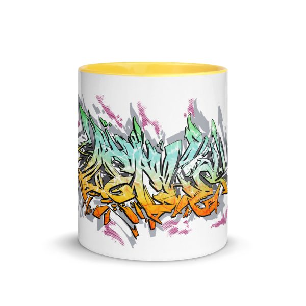 Zecke Tasse mit farbiger Innenseite