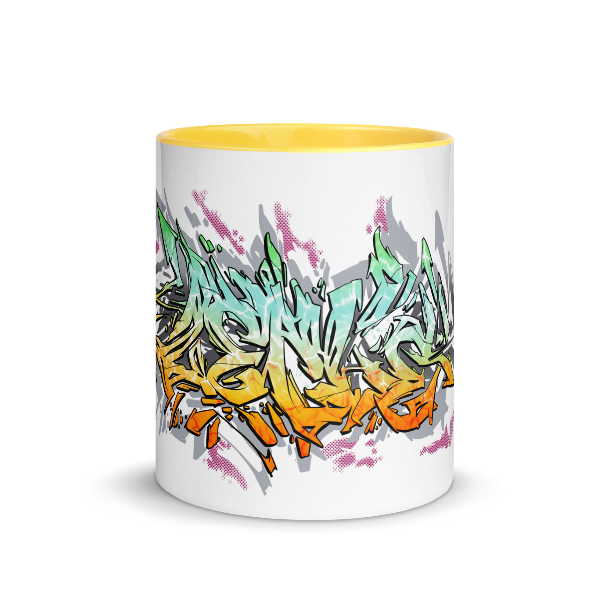 Zecke Tasse mit farbiger Innenseite – Bild 17