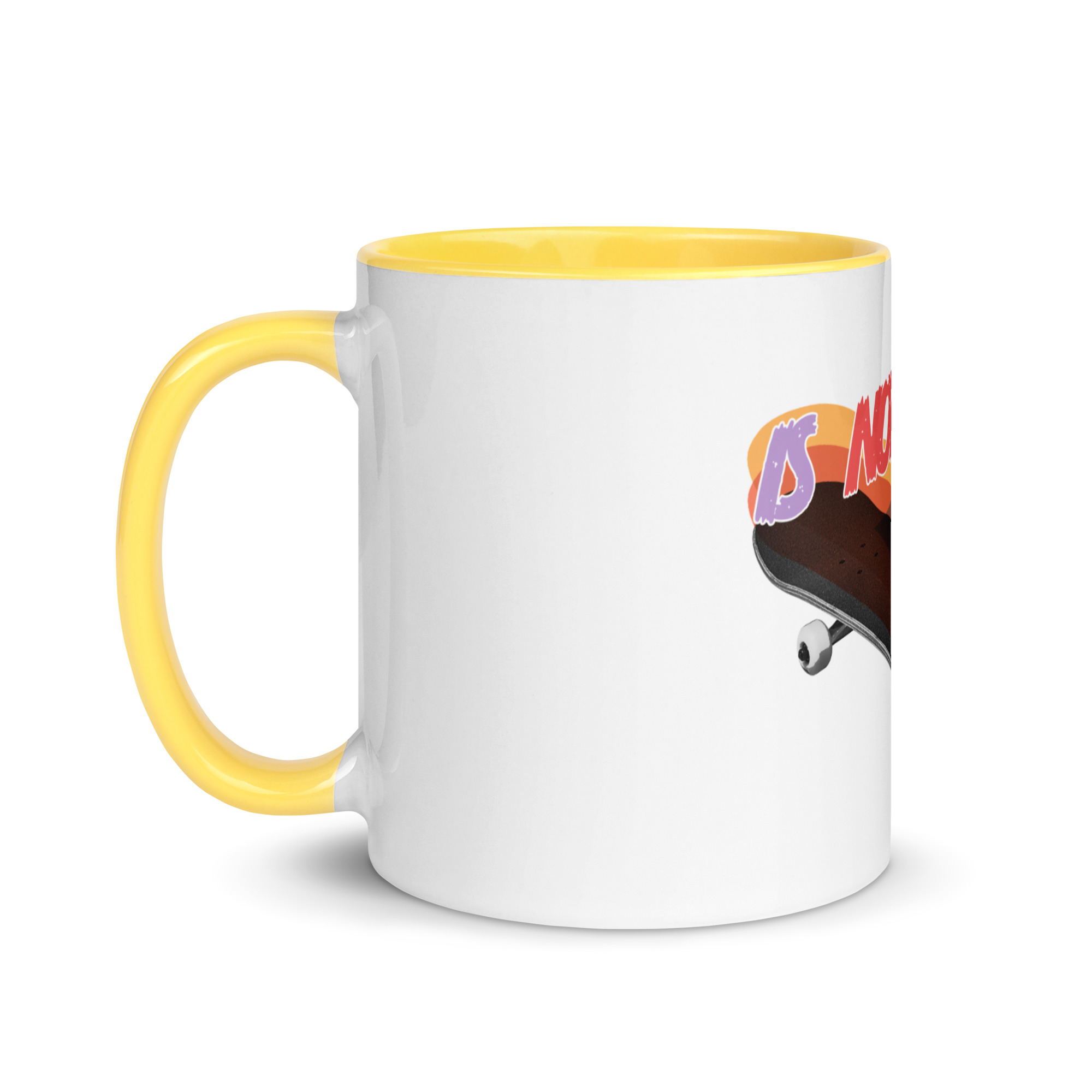 is not a crime Tasse mit farbiger Innenseite – Bild 18