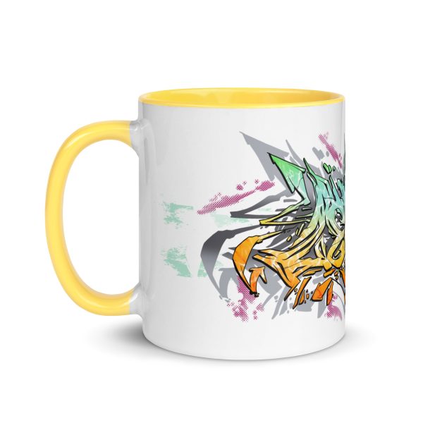Zecke Tasse mit farbiger Innenseite