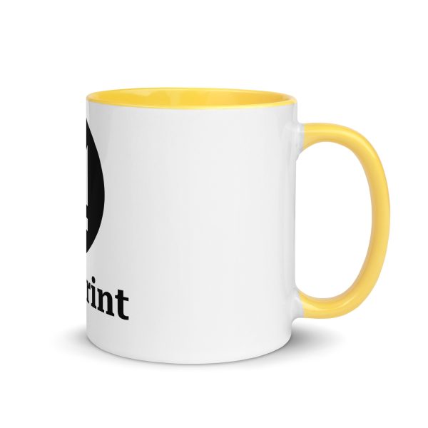 viel:print Tasse mit farbiger Innenseite