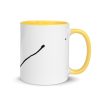 Durchziehender Faden - Eine Tasse mit farbiger Innenseite
