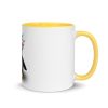 I Love Tux Tasse mit farbiger Innenseite