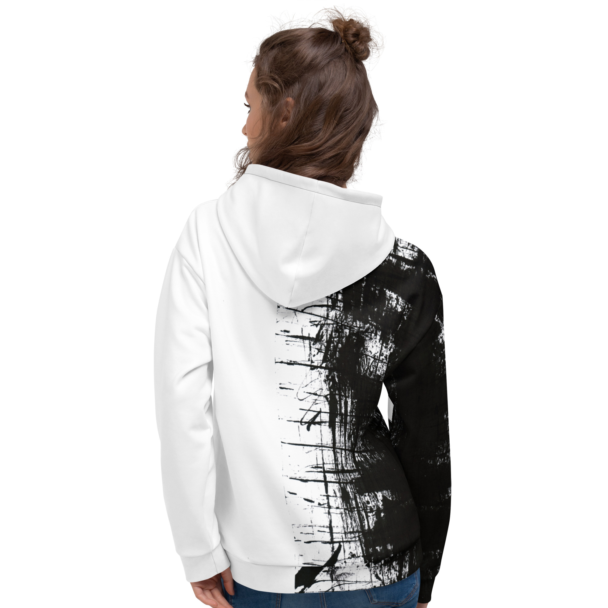 All over print recycled unisex hoodie white back 692b379d4ea77.jpg