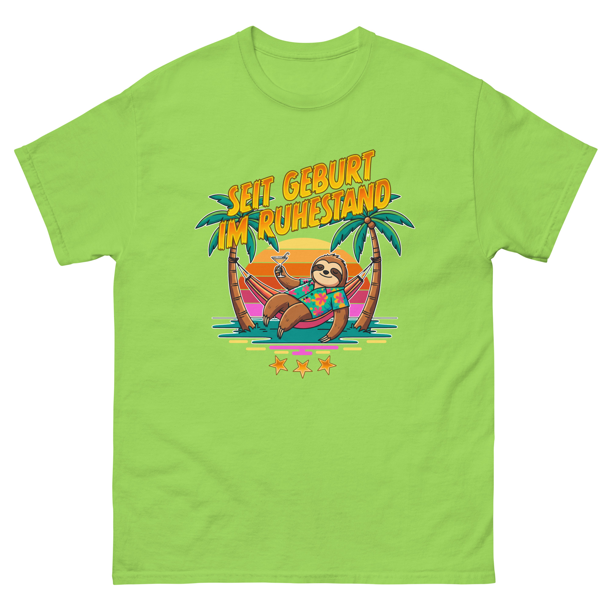 Unisex classic tee lime front 6919abab0d7e9.jpg