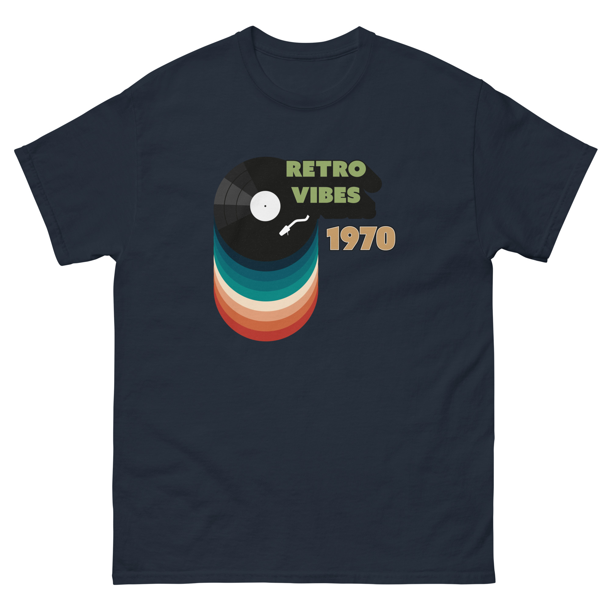 Unisex classic tee navy front 690ddb71be324.jpg