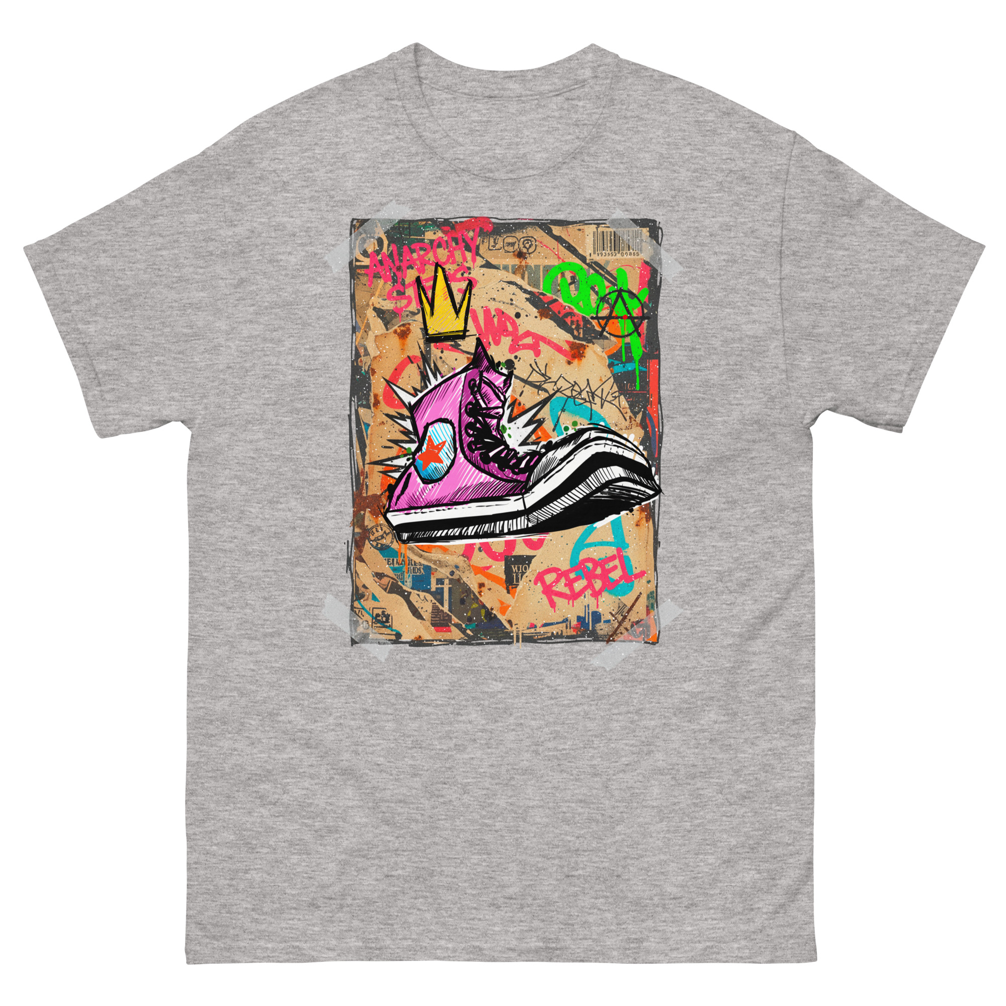 Unisex classic tee sport grey front 691b26aa19671.jpg