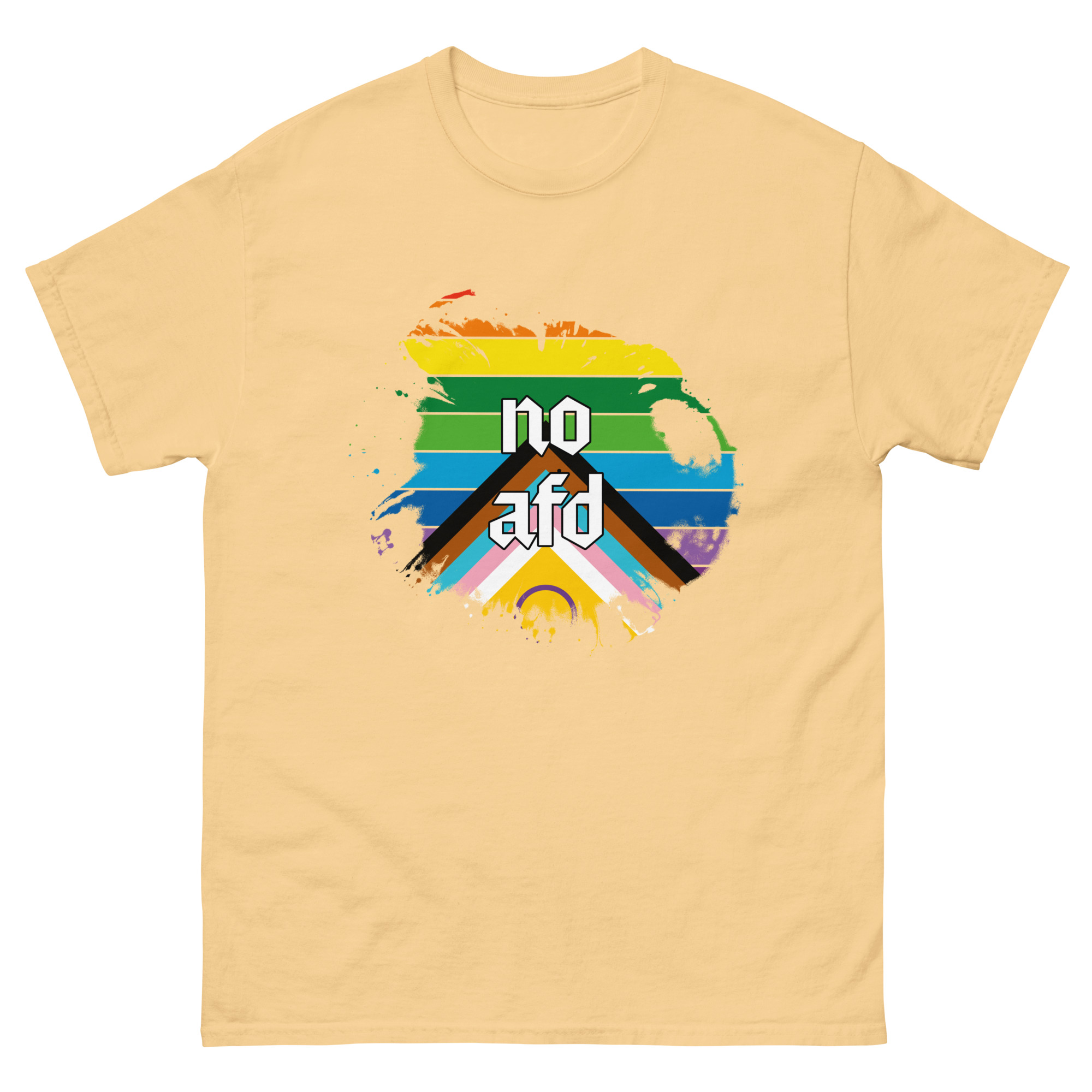 Unisex classic tee yellow haze front 69199a251d926.jpg