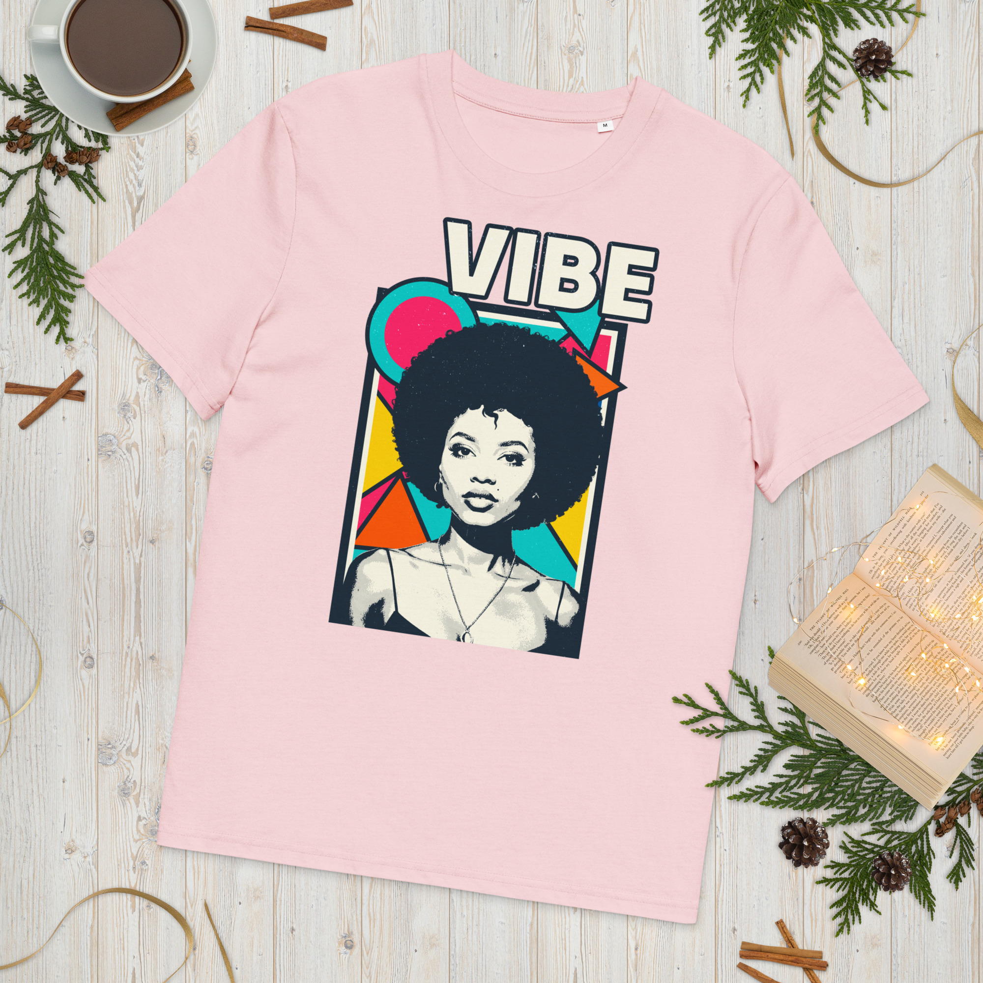 Unisex organic cotton t shirt cotton pink front 2 69172ea60d324.jpg