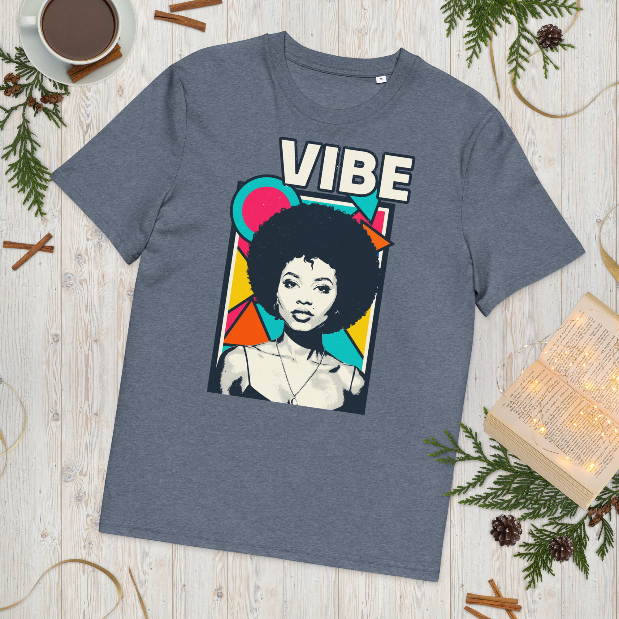 Unisex organic cotton t shirt dark heather blue front 2 69172ea627b7f.jpg