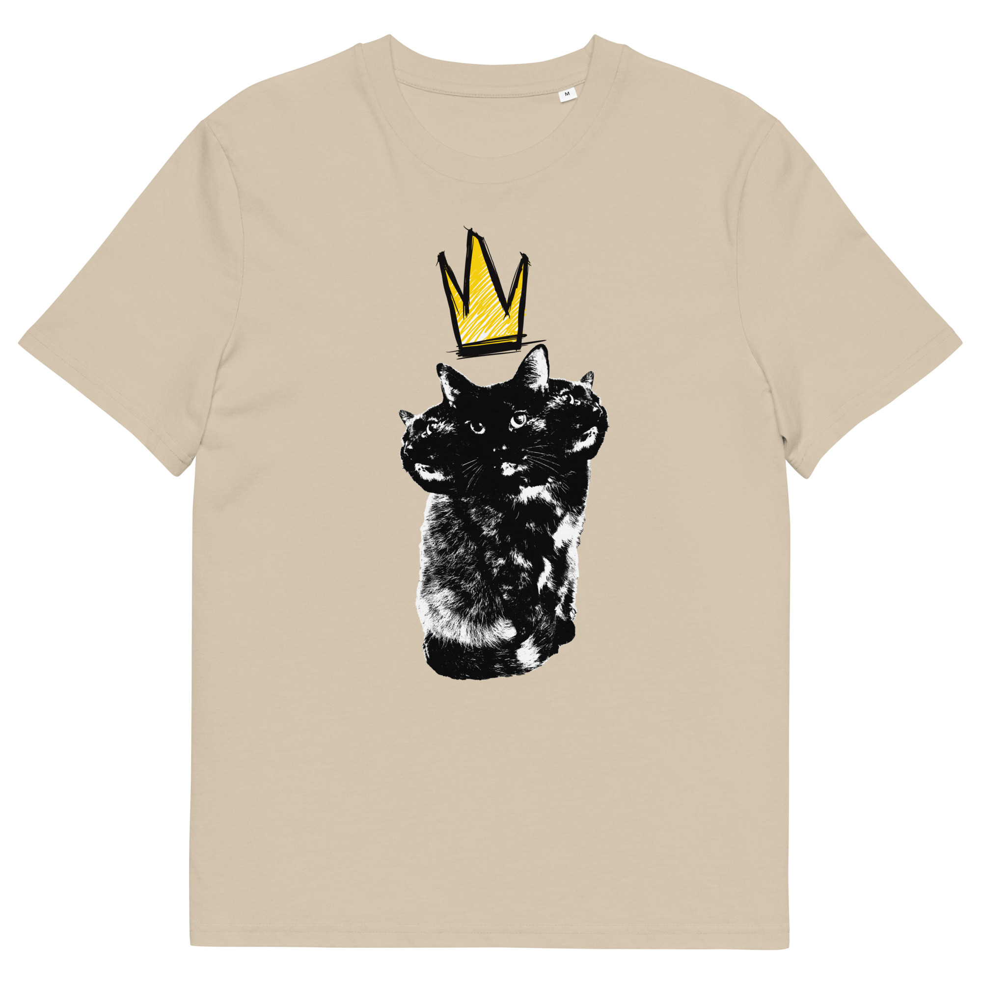 Unisex organic cotton t shirt desert dust front 6920d5238e3a9.jpg