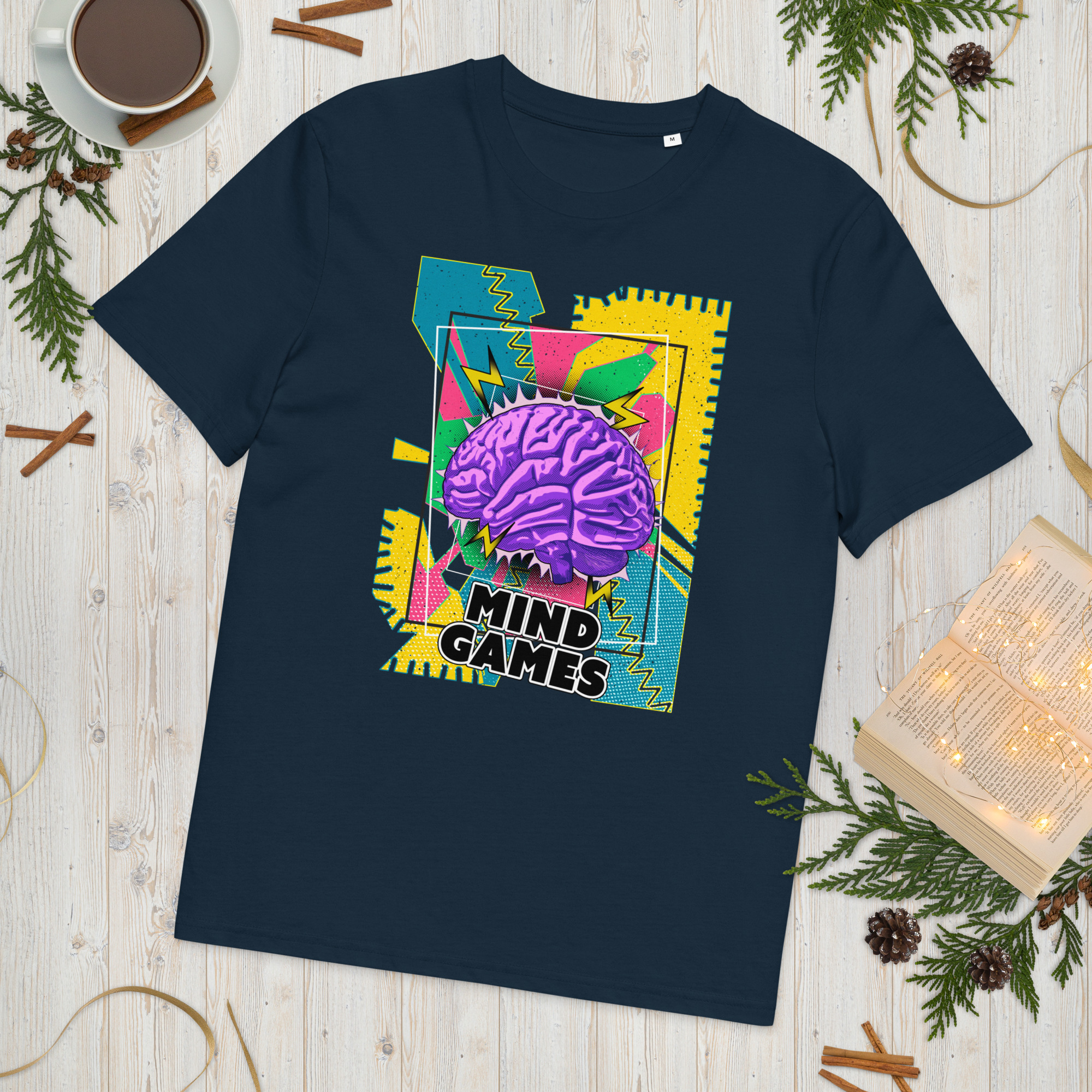 Unisex organic cotton t shirt french navy front 2 6909029c8bd98.jpg