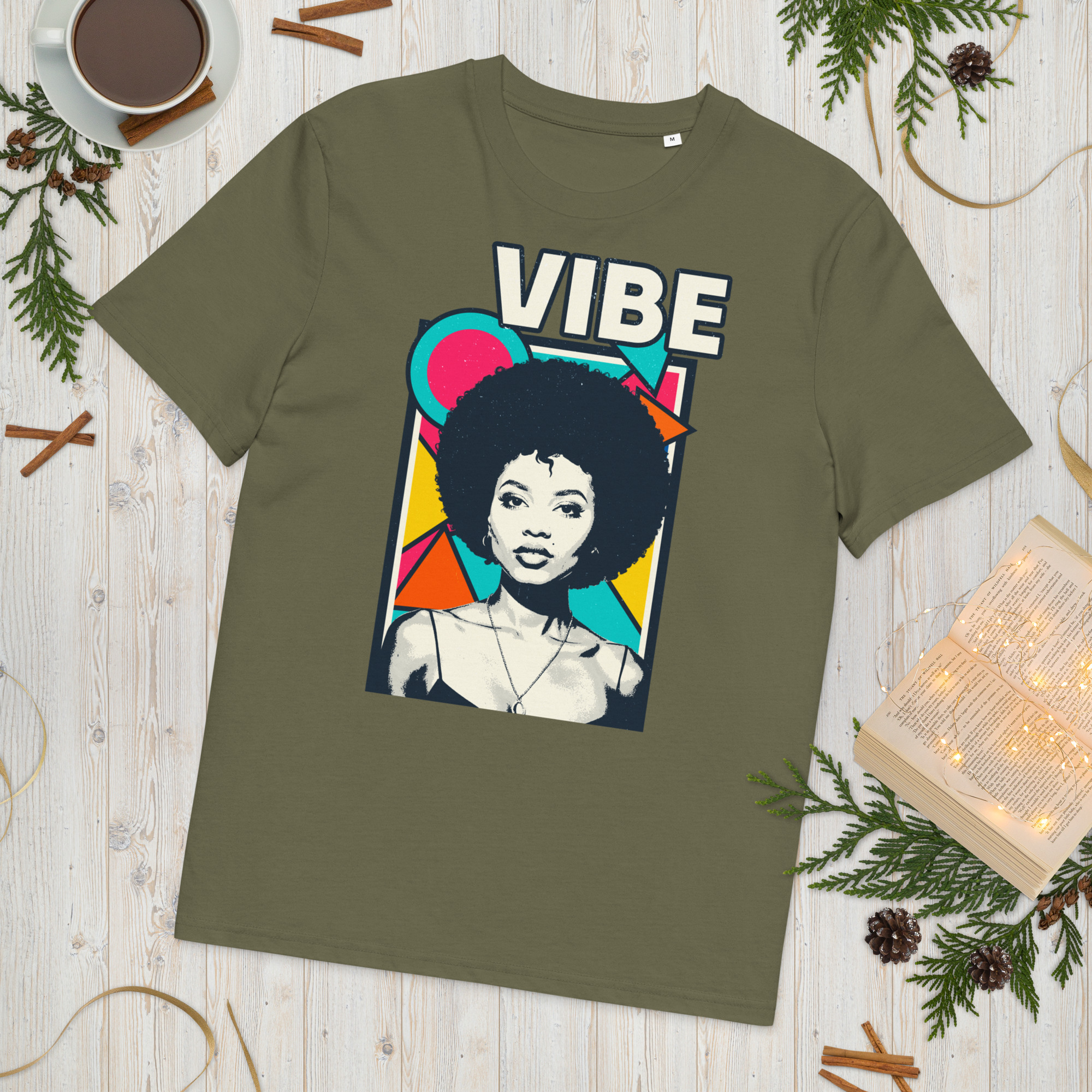 Unisex organic cotton t shirt khaki front 2 69172ea62336f.jpg