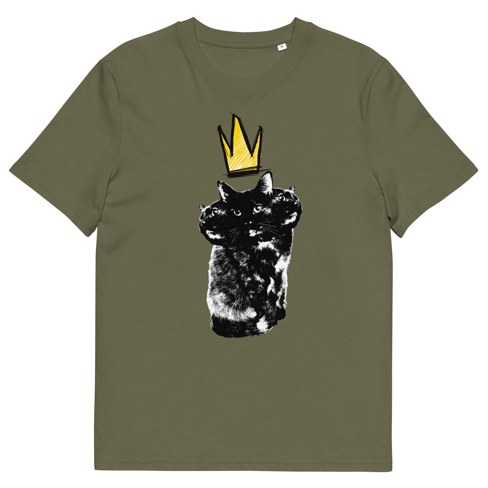 Unisex organic cotton t shirt khaki front 6920d523894c0.jpg