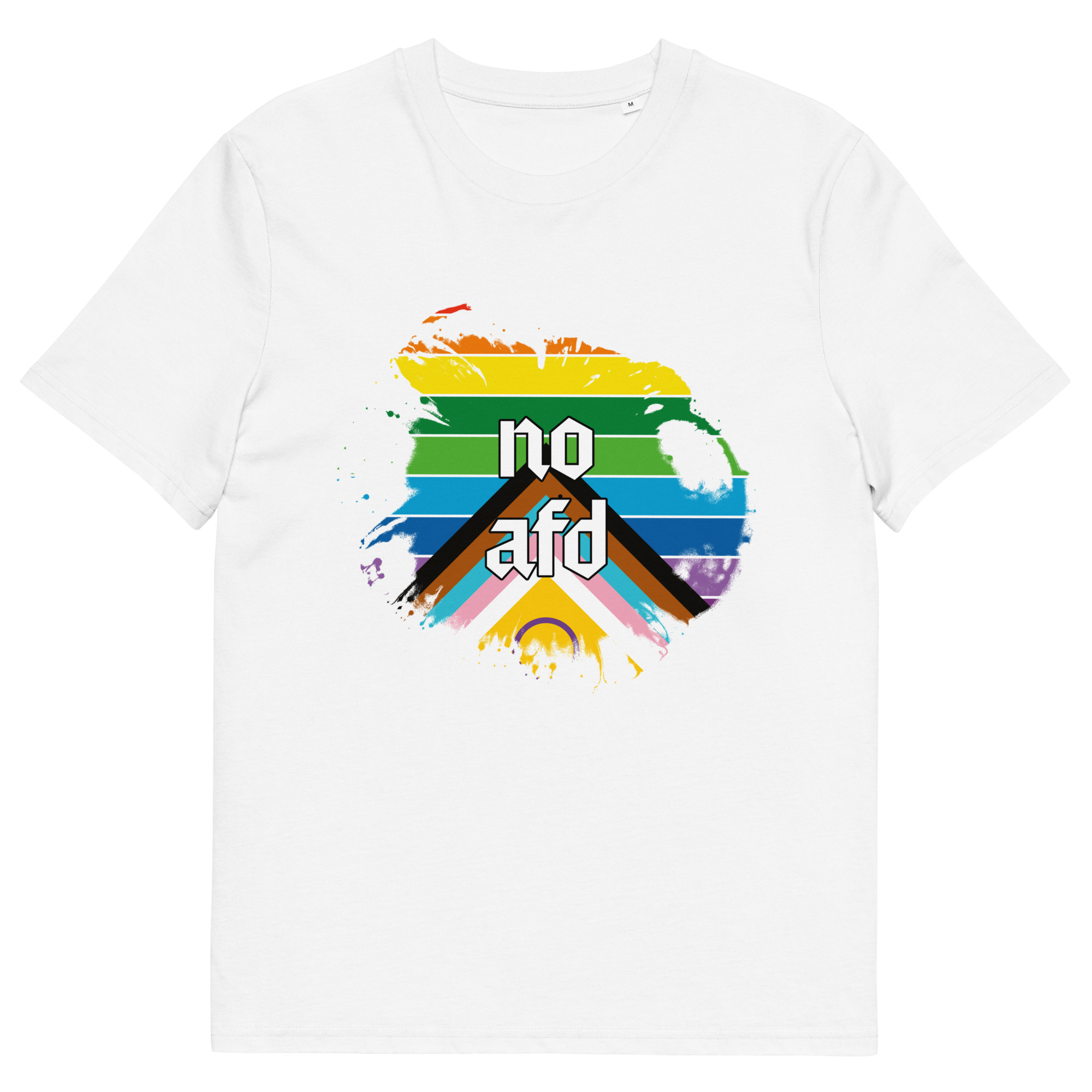 Unisex organic cotton t shirt white front 69199aa782646.jpg
